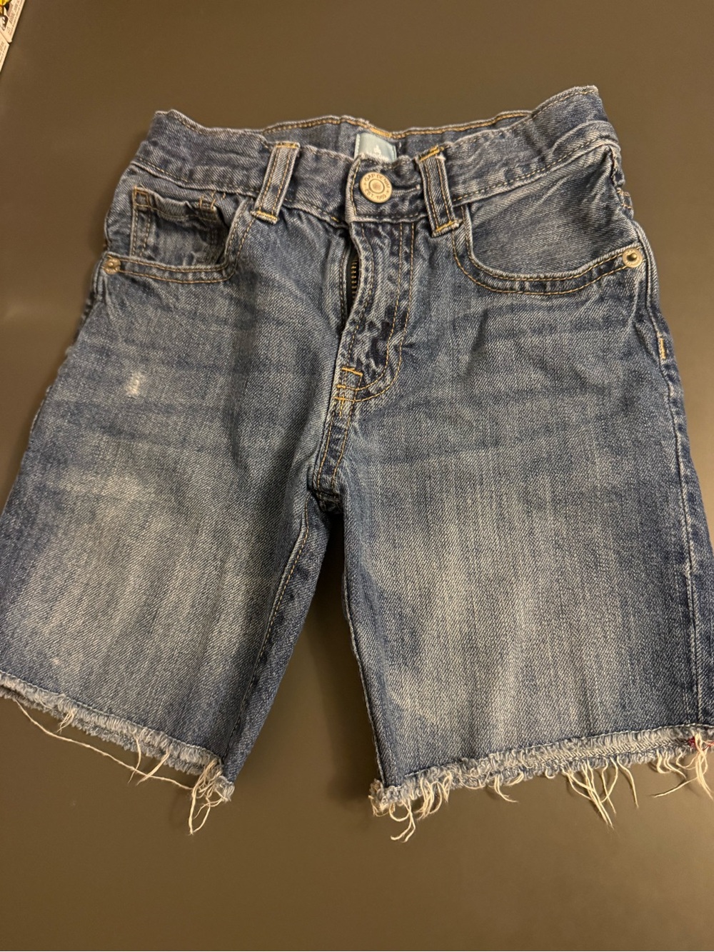 Baby Gap Classic Blue Denim Cutoff Shorts Size 5